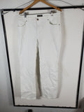 Lee Women's White Jeans 34/35 waist - Size 16 Medium