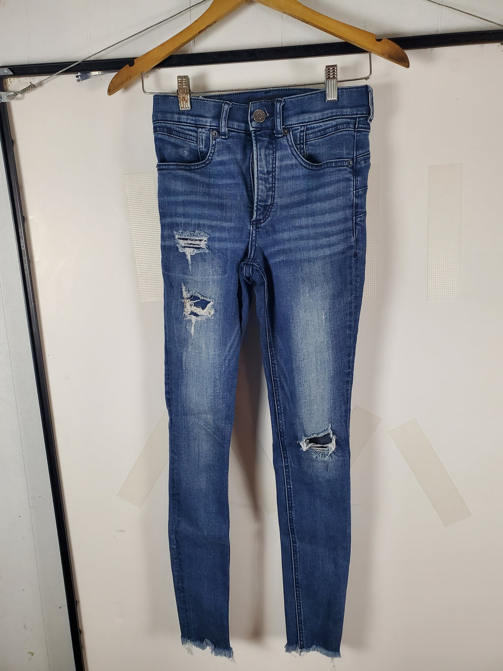 Express Ankle Legging High Rise Jeans Size 00L