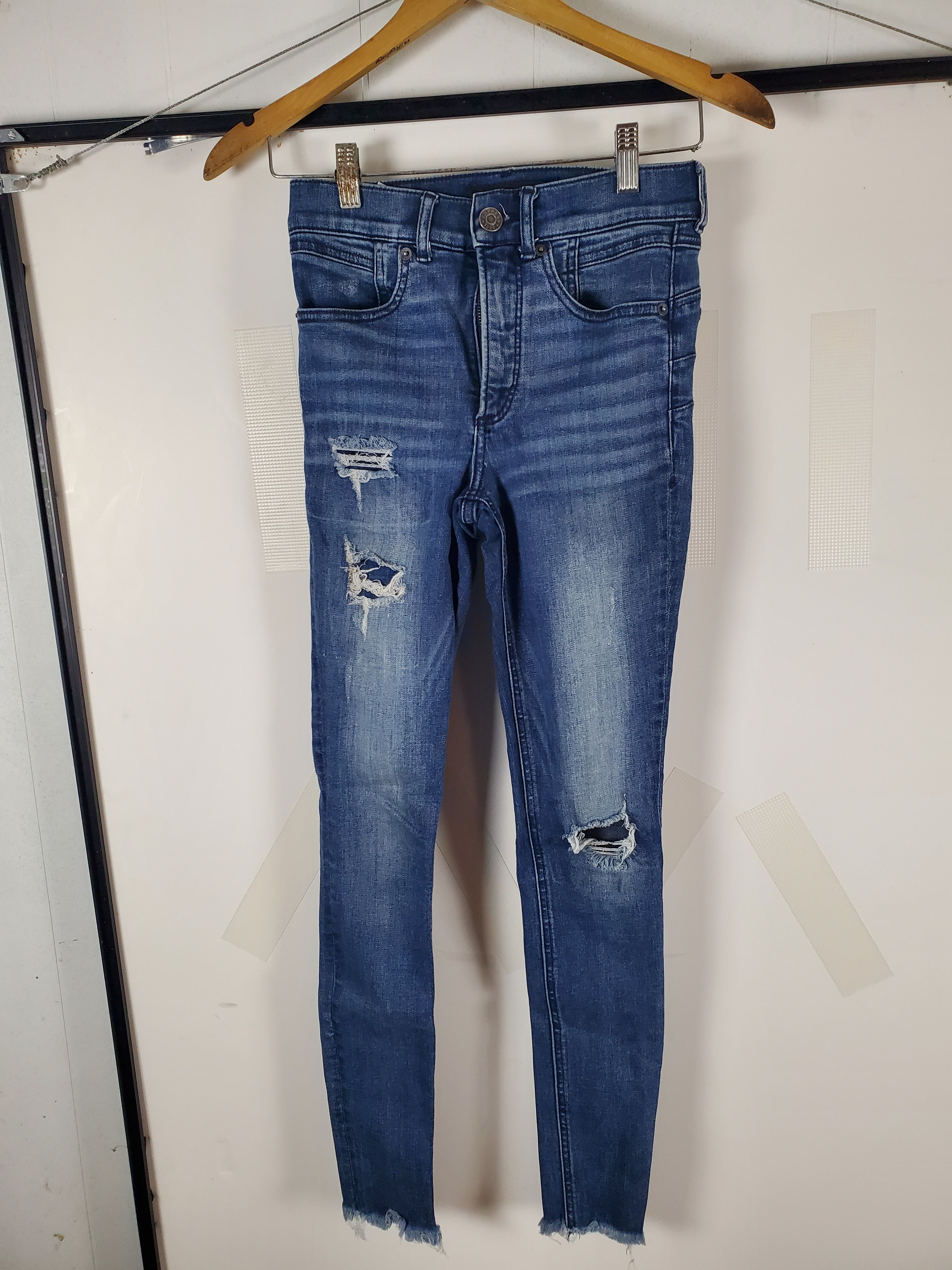 Express Ankle Legging High Rise Jeans Size 00L