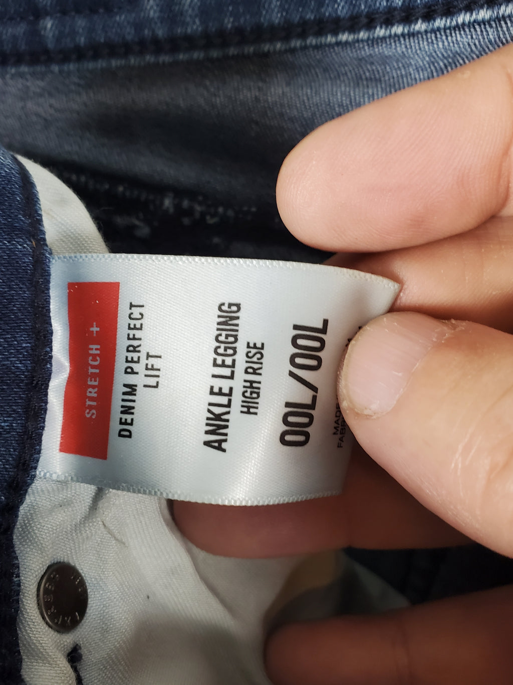Express Ankle Legging High Rise Jeans Size 00L