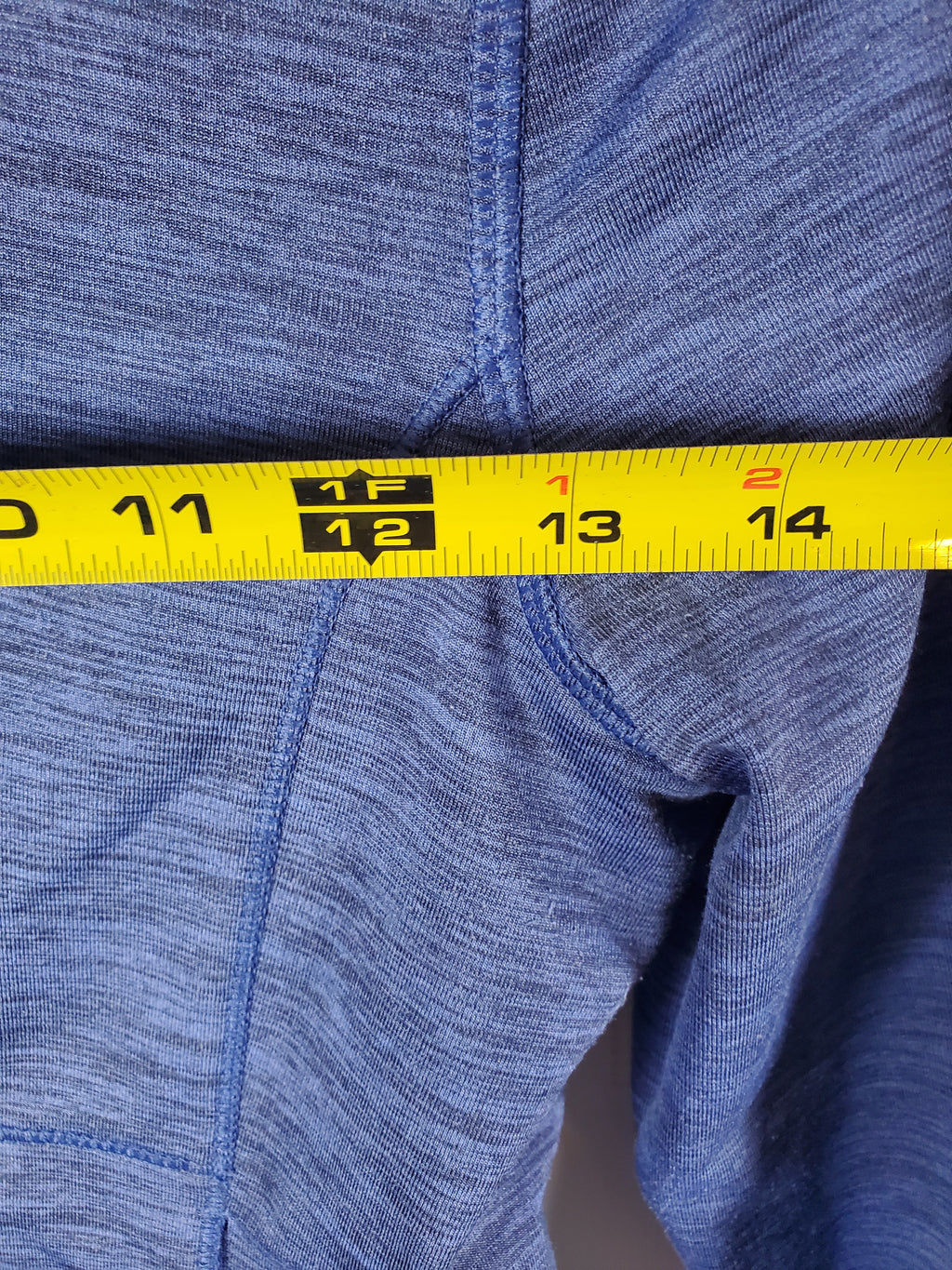 LL Bean Blue Long Sleeve zip up Hoodie/Sweat Shirt - Size M (10-12)