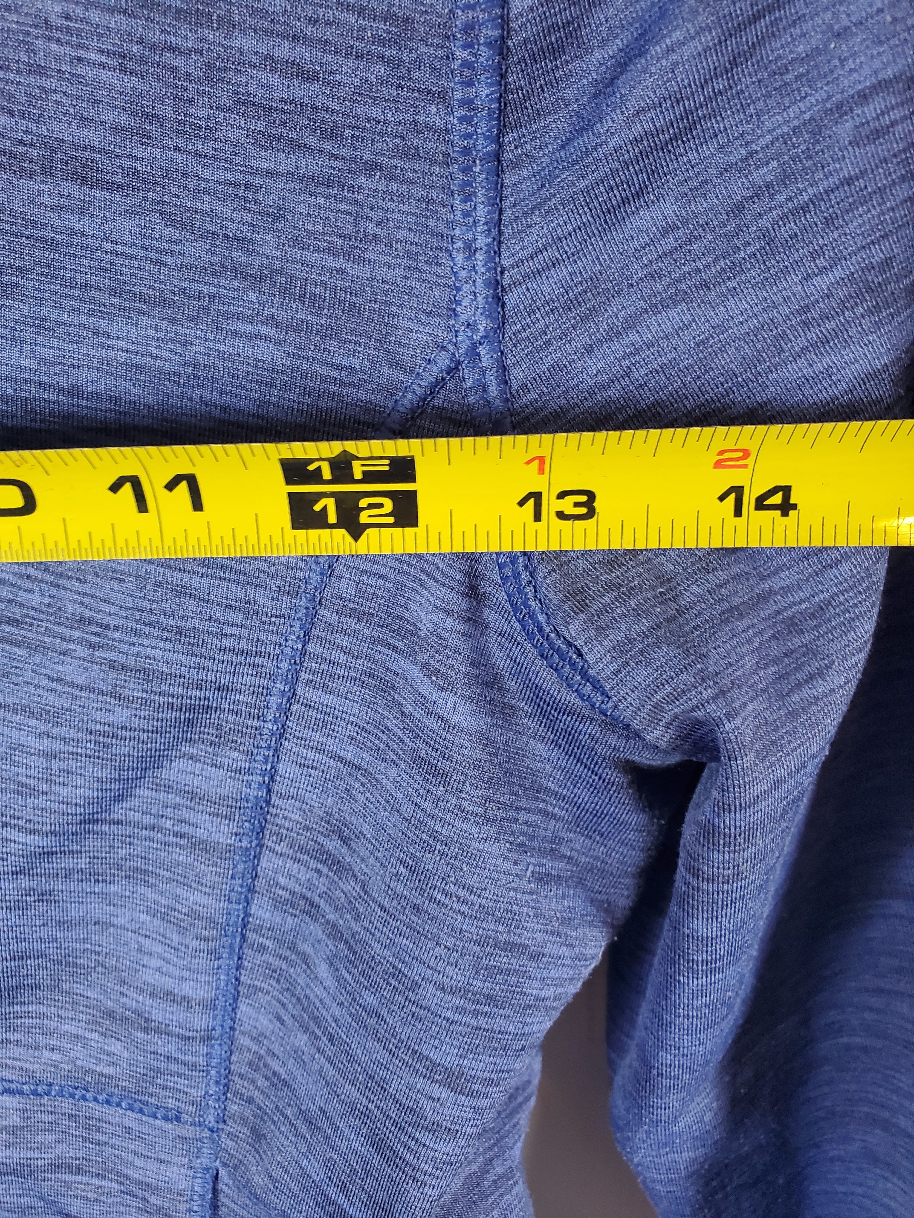 LL Bean Blue Long Sleeve zip up Hoodie/Sweat Shirt - Size M (10-12)