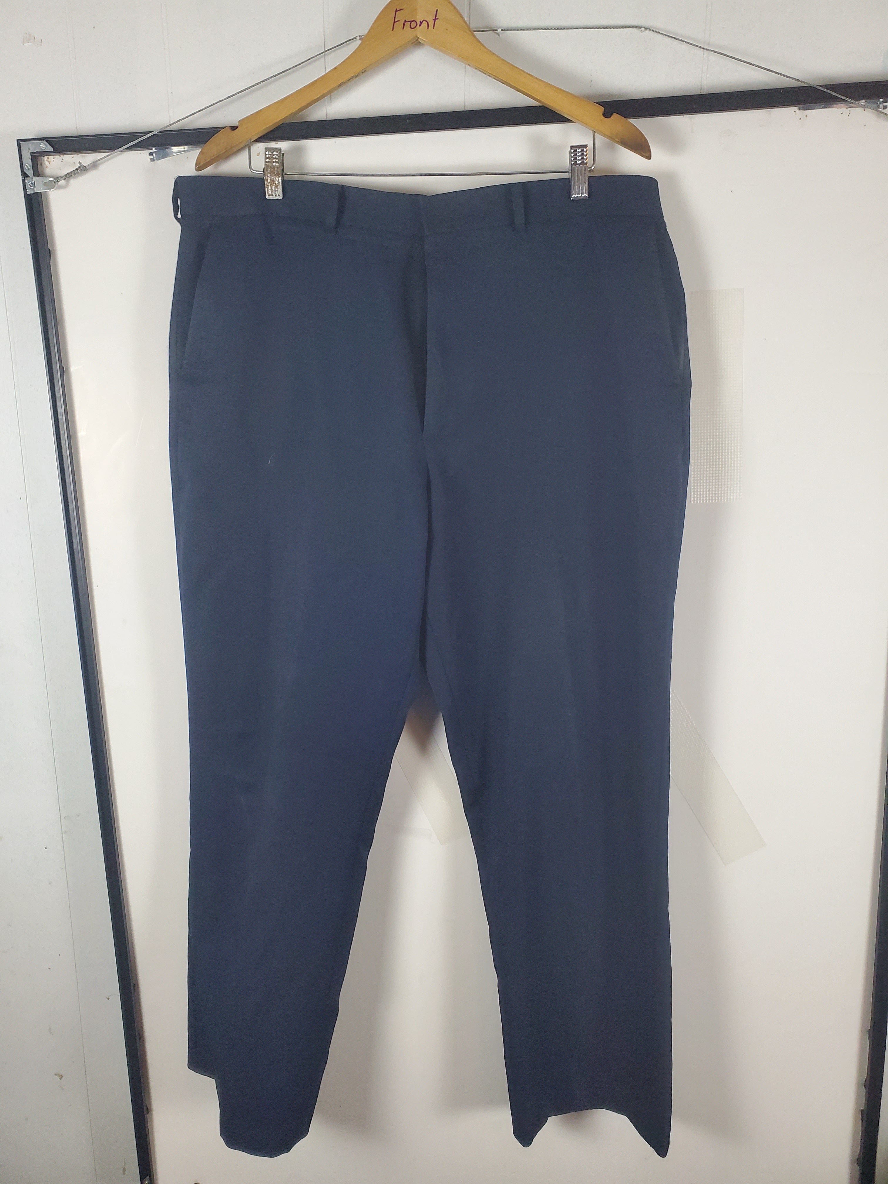Knightbridge Men's Navy Dress Pants 40 Inch Waist