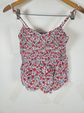 No Boundaries spaghetti strap Floral top size S