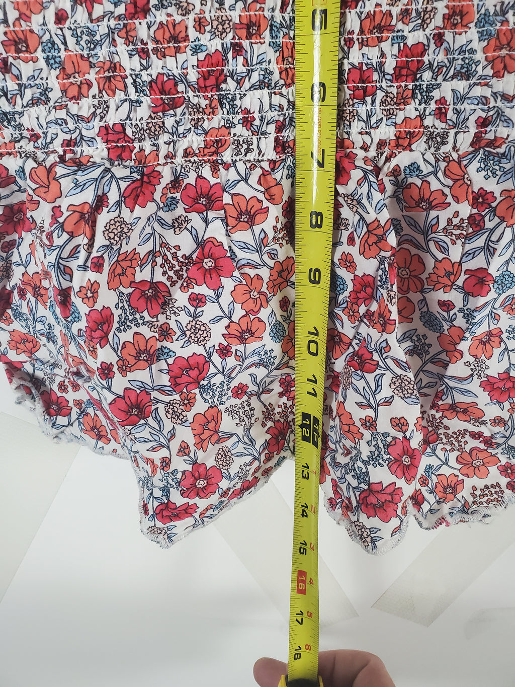 No Boundaries spaghetti strap Floral top size S