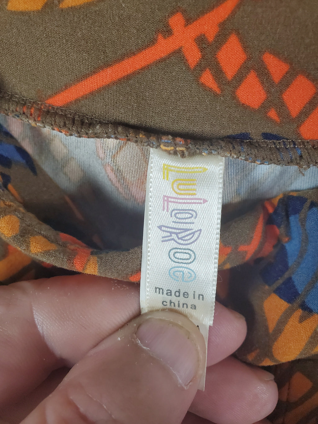 LulaRoe Colorful Patterned Leggings One Size