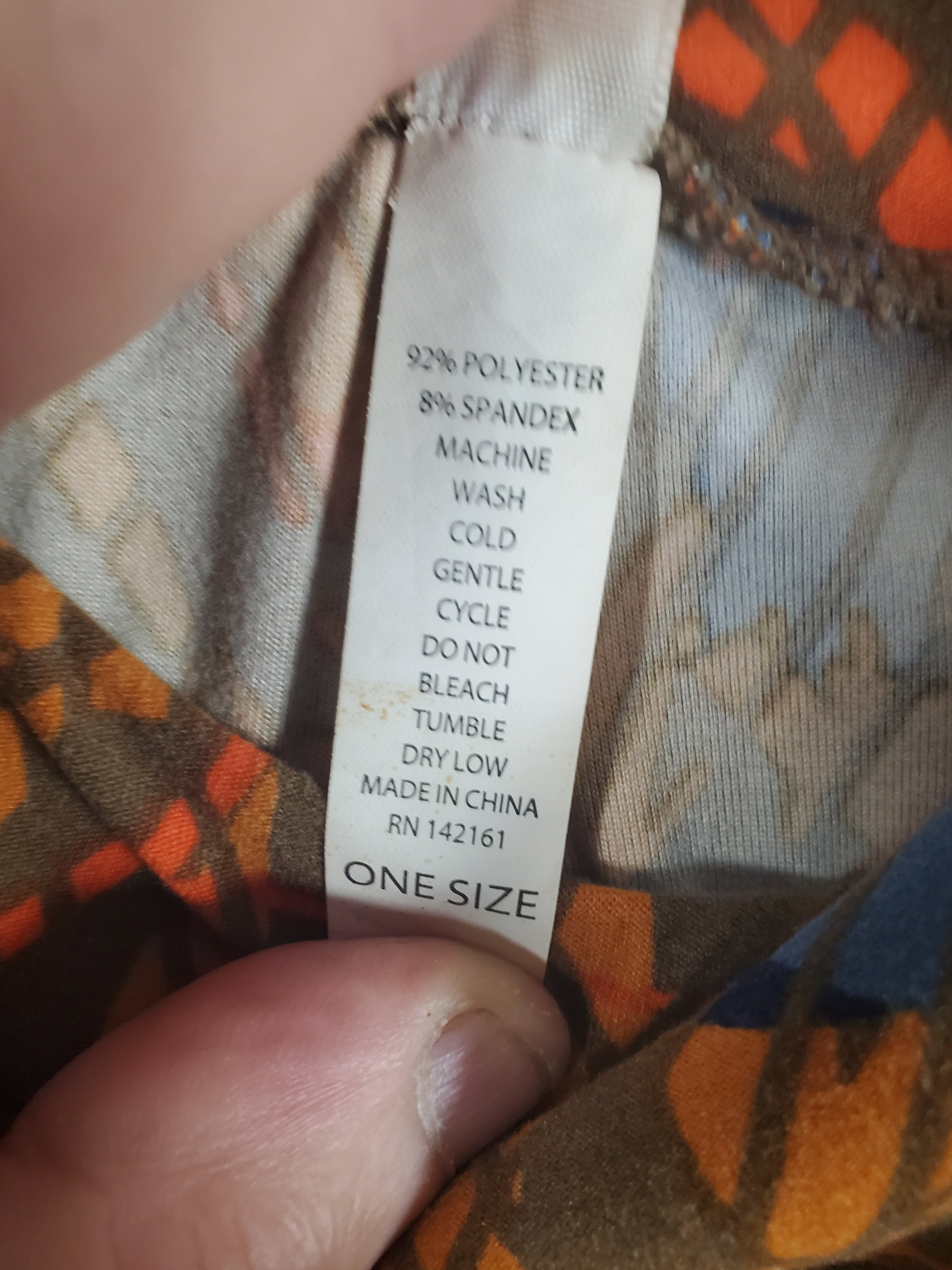 LulaRoe Colorful Patterned Leggings One Size