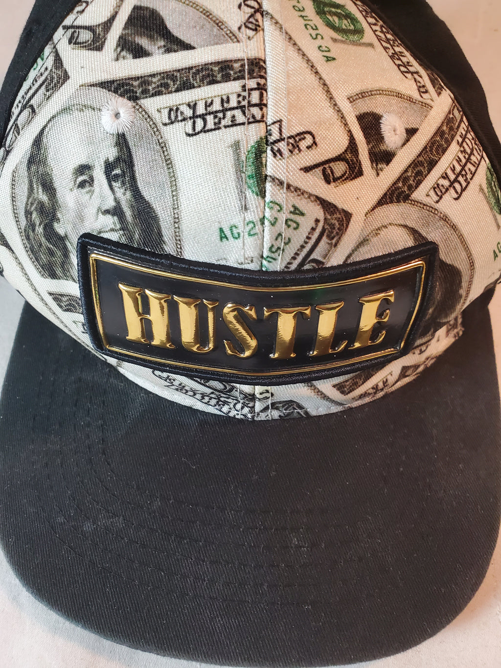 Noiz Hustle Snapback Cap Money Print