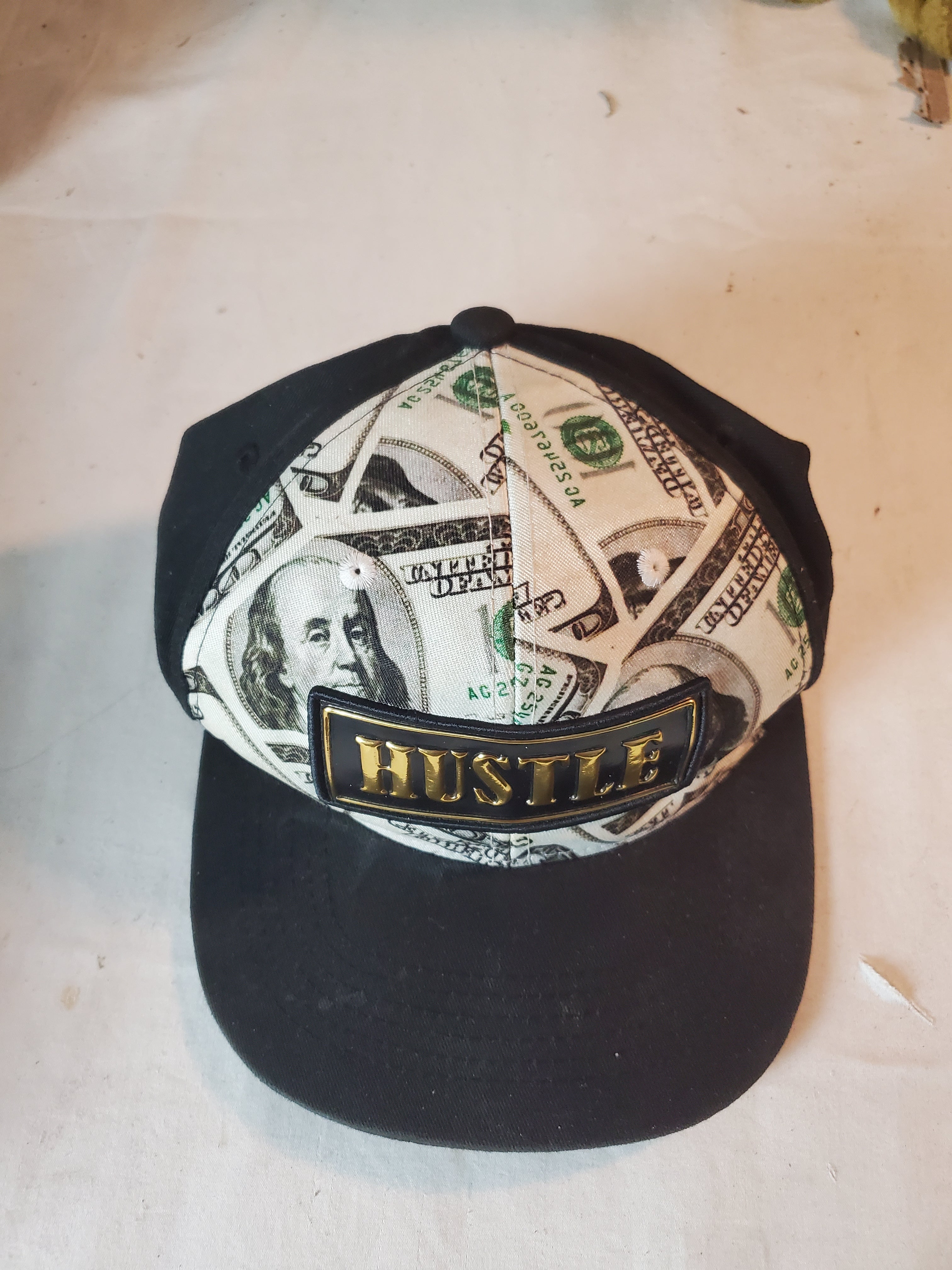 Noiz Hustle Snapback Cap Money Print