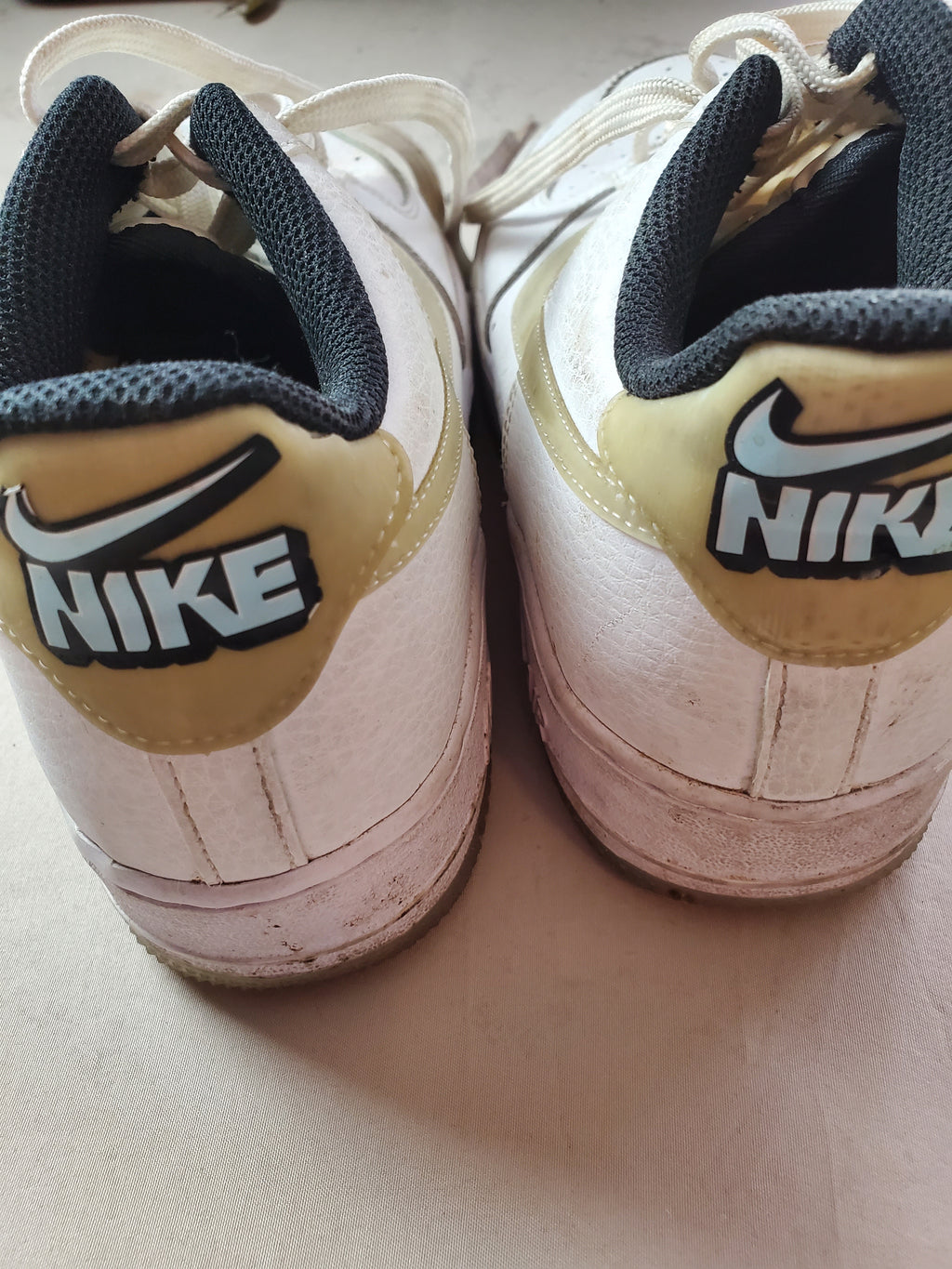 Nike Air Force 1 Low KSA GS White Youth Size 6.5Y CW5909-100 Sneakers Shoes